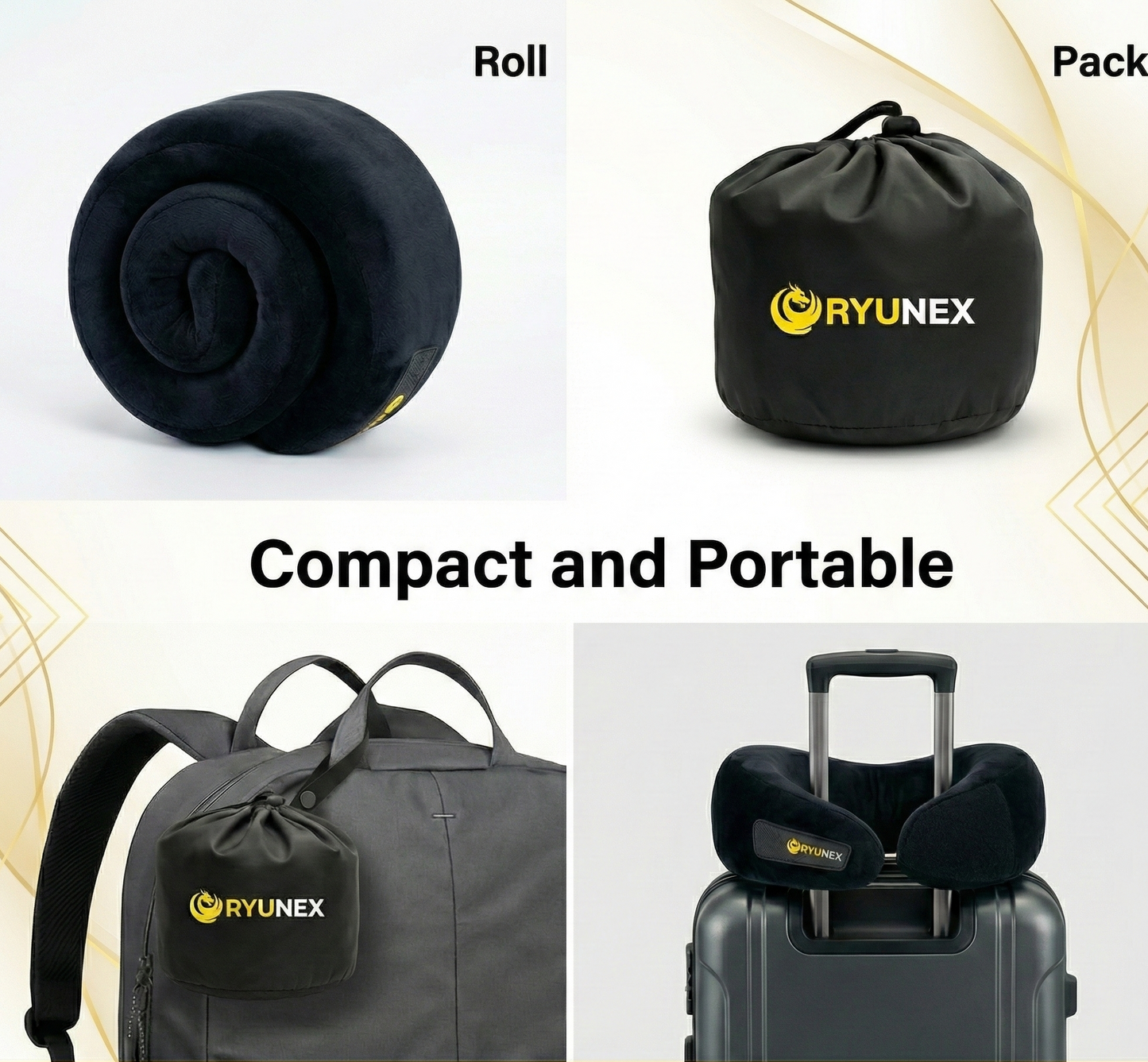 Ryunex Travel Neck Pillow